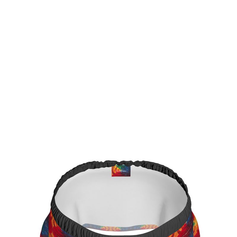 Mini Jupe "Spirale du bonheur"