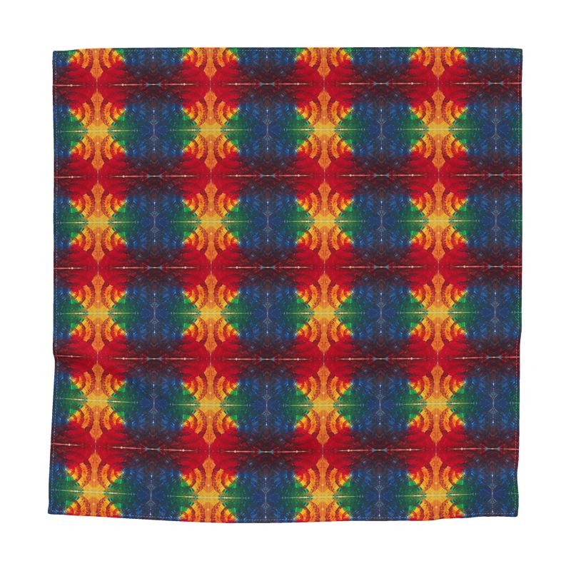Bandana artistique multicolore – Spirale du bonheur | Carodiois