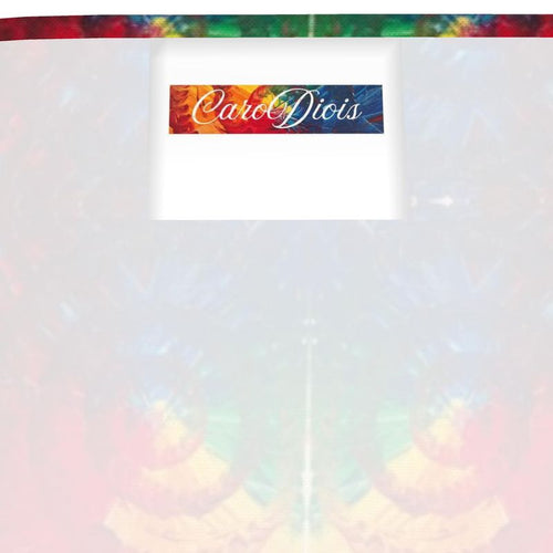 Bandana artistique multicolore – Spirale du bonheur | Carodiois