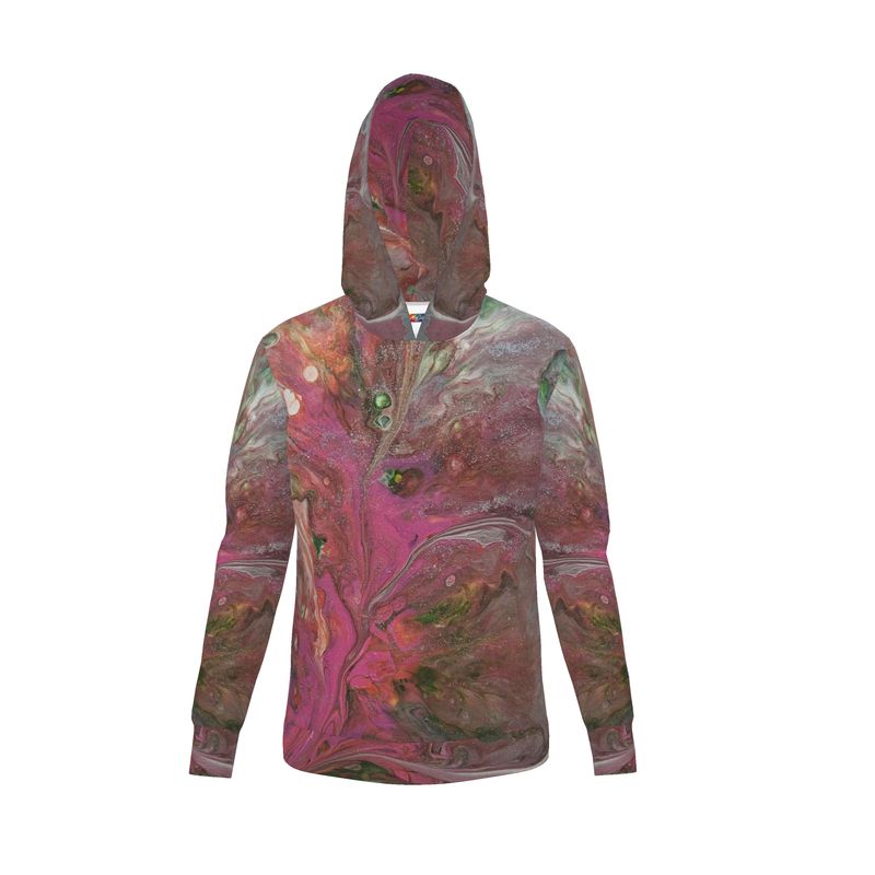 Sweat à capuche Fleur🌺 - Création artistique/ CaroDiois