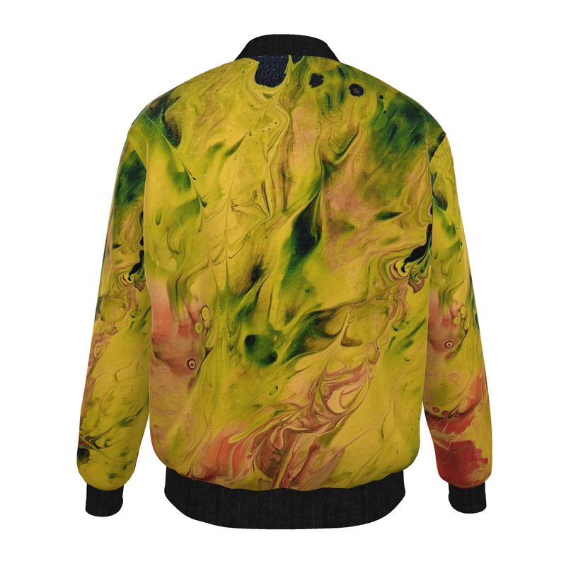 Blouson Bomber unisexe" Eruption "- CaroDiois