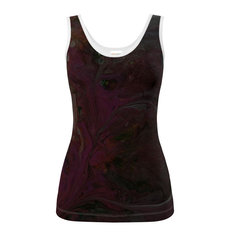 Débardeur femme artistique – Fleur | Collection CaroDiois