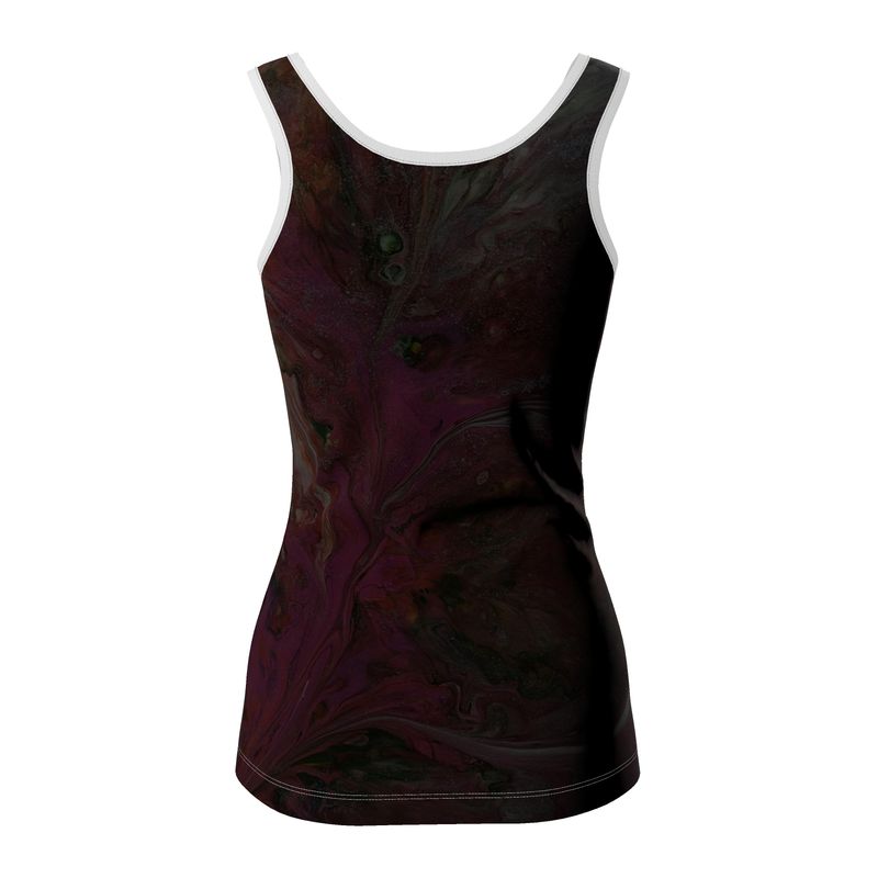 Débardeur femme artistique – Fleur | Collection CaroDiois