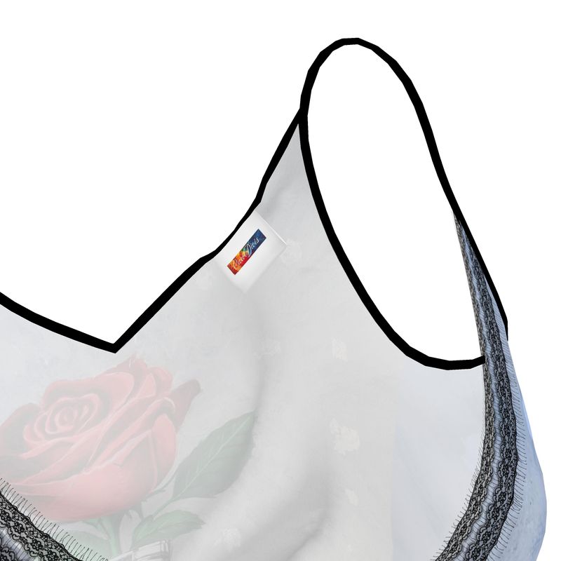 Caraco femme "Epanouissement" - Top artistique fleuri