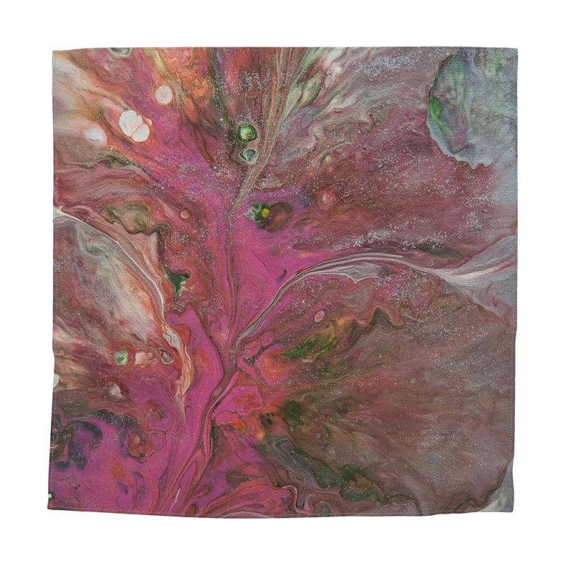 🌺Bandana Fleur - Foulard artistique femme