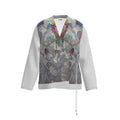 Blazer artistique femme en velours Délicatesse, vue de face