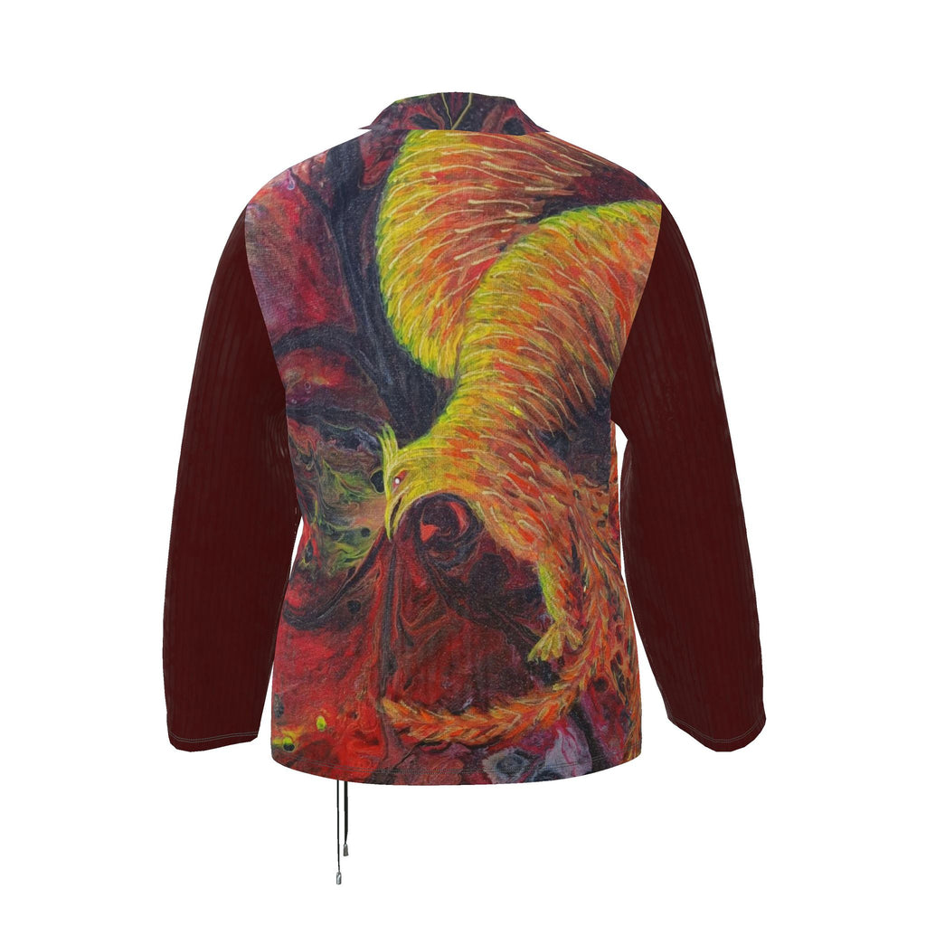 Blazer artistique femme Phoenix, vue de dos