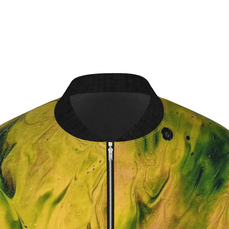 Blouson Bomber unisexe" Eruption "- CaroDiois