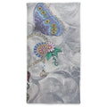 Cache-cou femme en jersey élastique – Motif artistique | Collection Délicatesse- CaroDiois