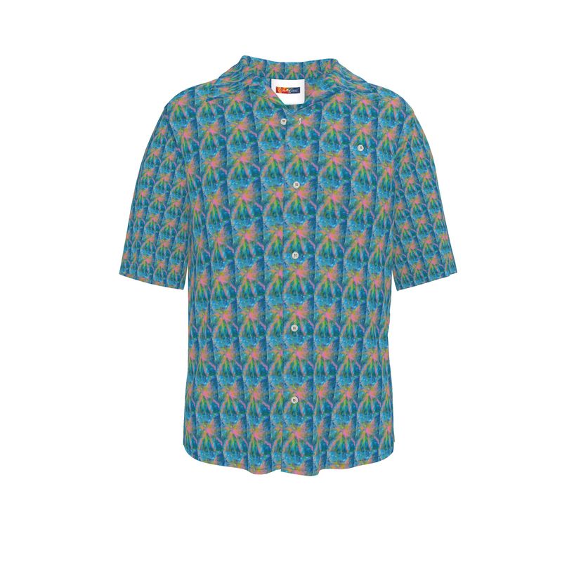 Chemise Cosmos ✨ – Chemise artistique en satin de coton (édition limitée) | CaroDiois