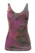 🌺Künstlerisches Damen-Tanktop – Blume | CaroDiois Kollektion