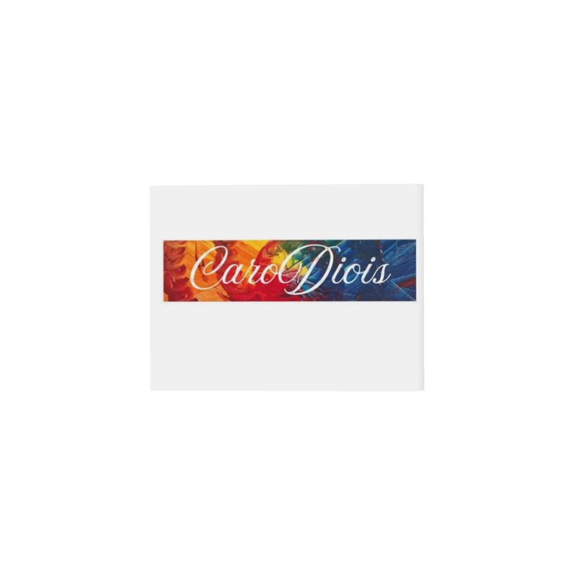 Foulard artistique "Délicatesse" - CaroDiois