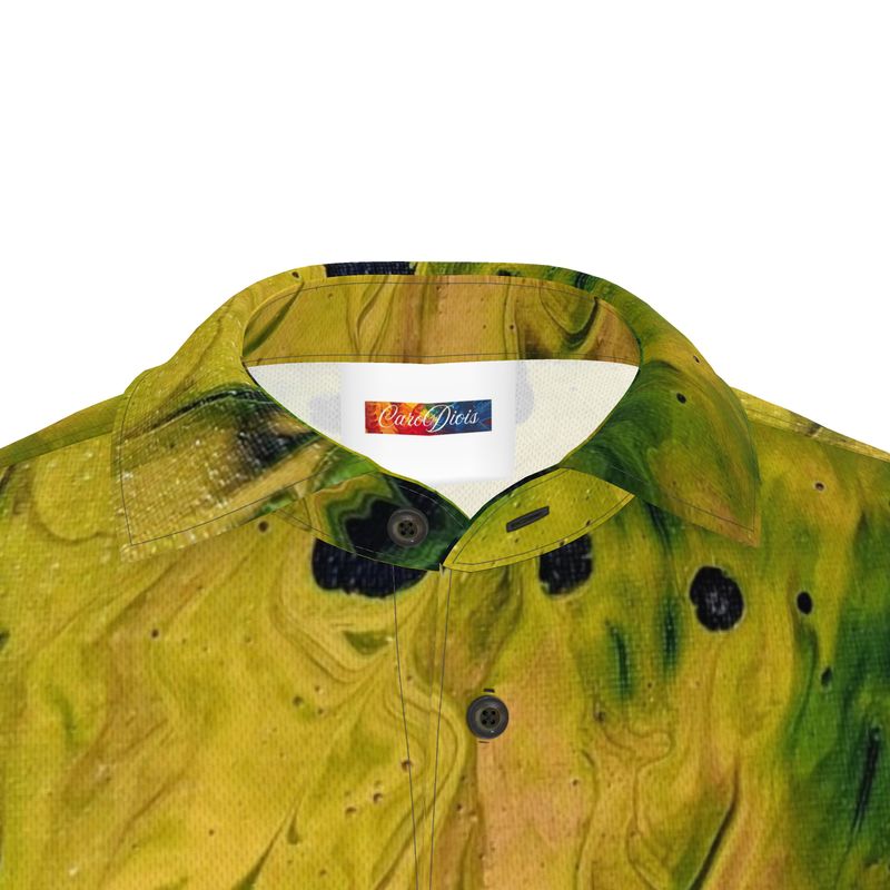 Polo artistique homme "Eruption"- CaroDiois