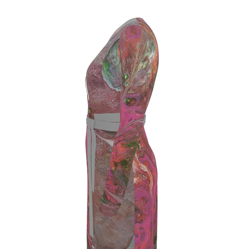 Robe artistique femme Fleur, vue de profil gauche