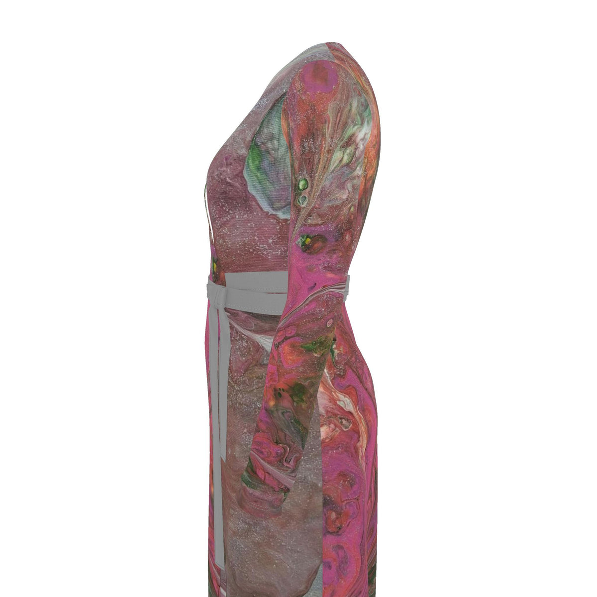 Robe artistique femme Fleur, vue de profil gauche