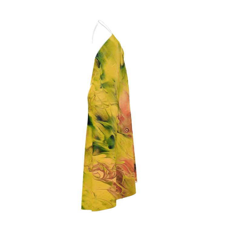 Robe dos nu Eruption🔥 - Oeuvre à porter (édition limitée)