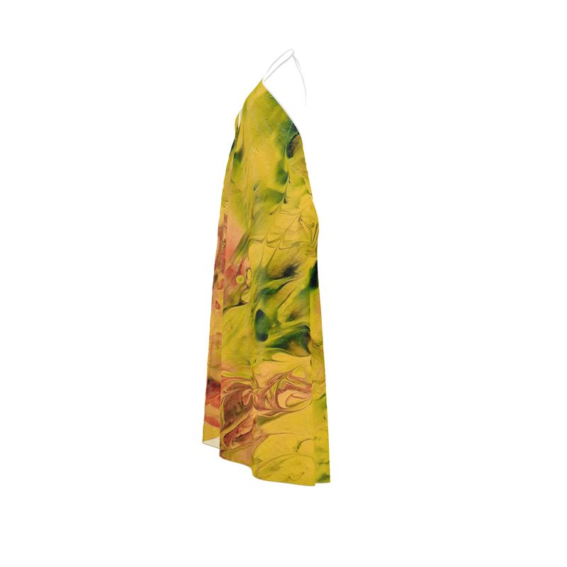 Robe dos nu Eruption🔥 - Oeuvre à porter (édition limitée)