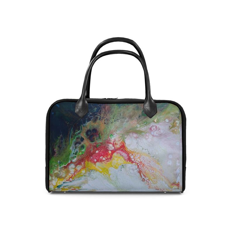 Sac fourre-tout Playa – Sac à main artistique inspiré de la mer | Acrylique pouring