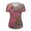 T-shirt pour Fleur🌺- Création artistique en coton/ CaroDiois