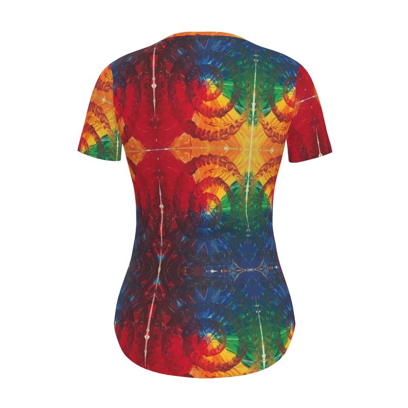 T-shirt  femme "Spirale du Bonheur" - Eclosion (d'énergie positive)