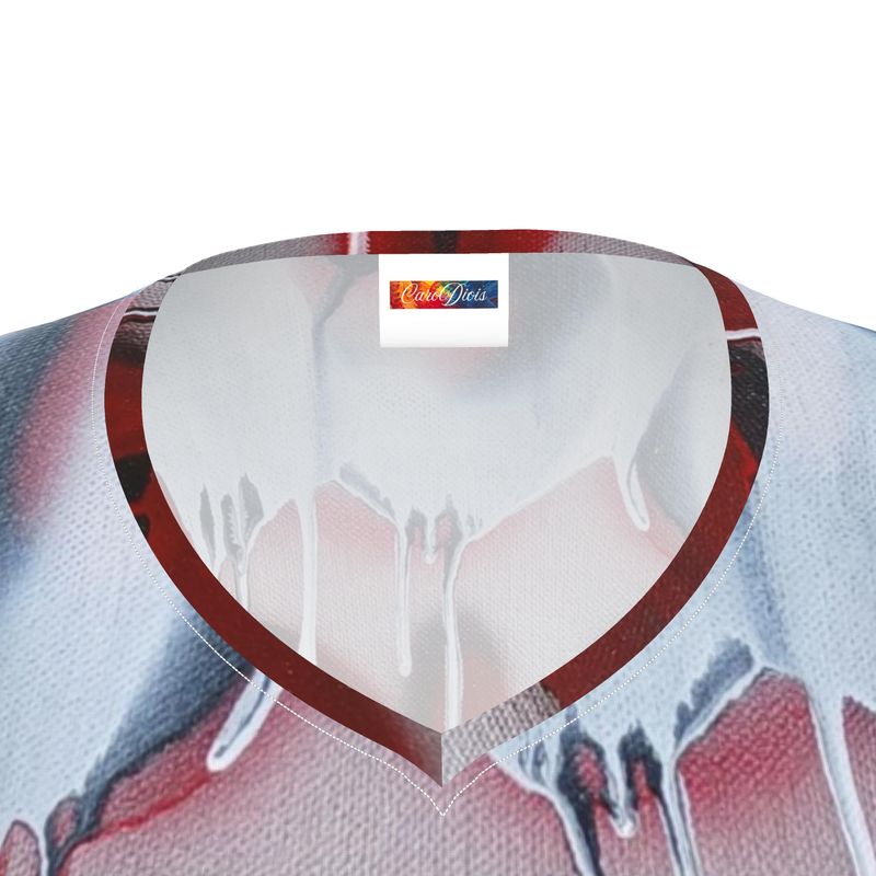 T-shirt femme artistique “Révolte”- CaroDiois