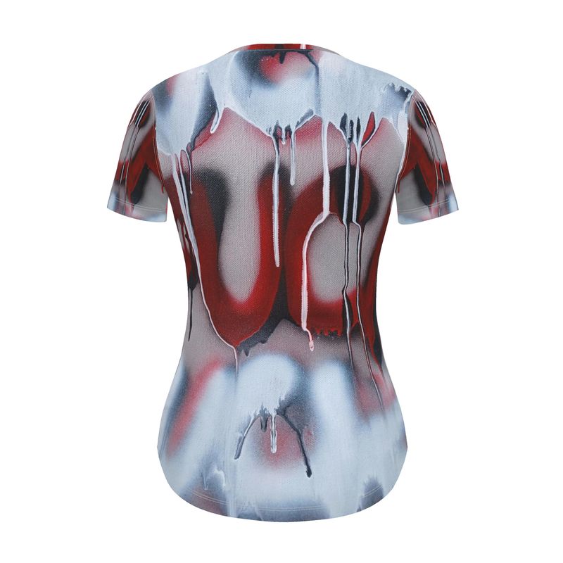 T-shirt femme artistique “Révolte”- CaroDiois