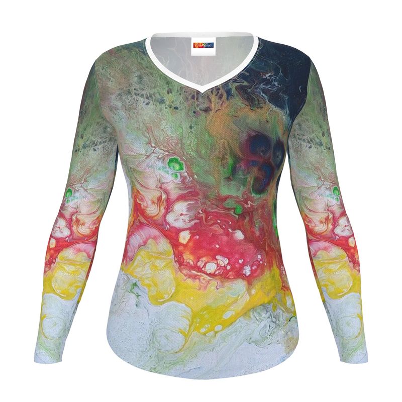 T-shirt manches longues Playa🌊 – Création artistique (édition limitée)