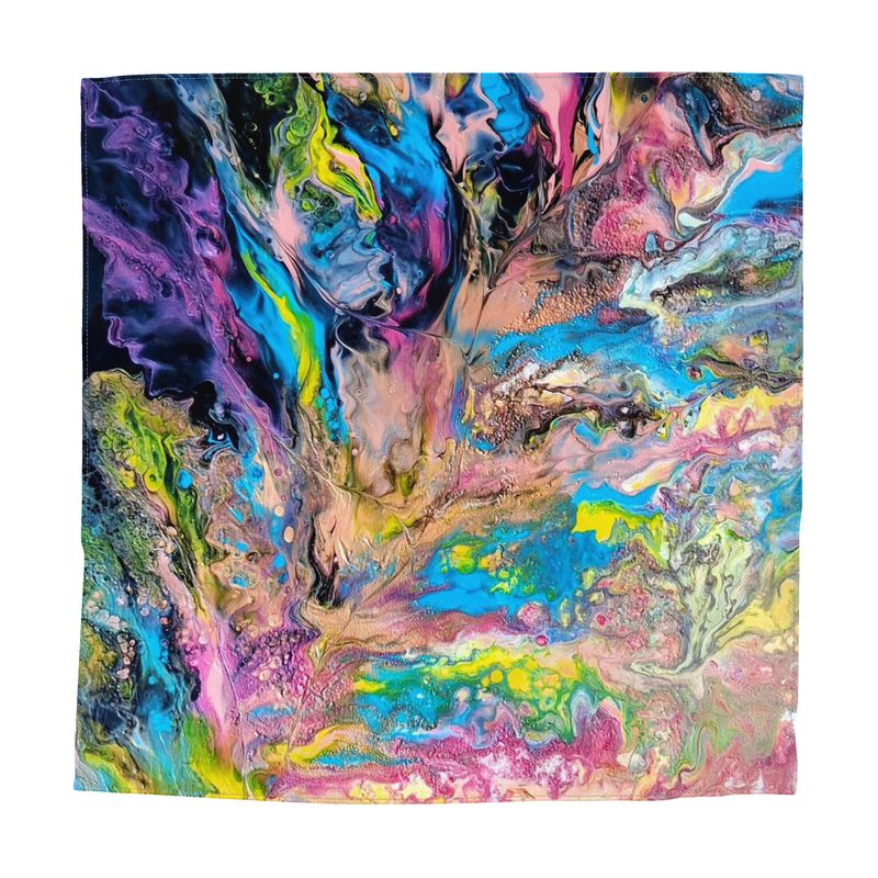 bandana-plume-foulard-artistique-abstrait