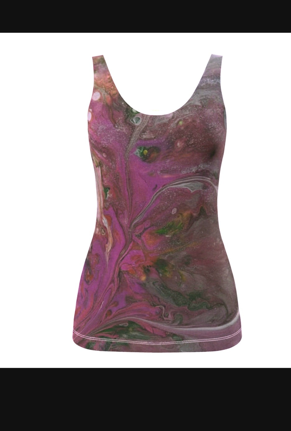 🌺Débardeur femme artistique – Fleur | Collection CaroDiois