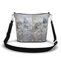 Grand sac fourre-tout en cuir imprimé- Collection Délicatesse - Edition limitée à 50 ex