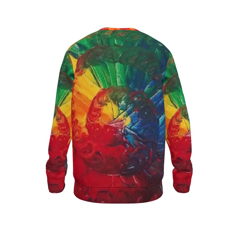 Sweatshirt artistique “Spirale du Bonheur” – Édition limitée à 50 exemplaires - CaroDiois